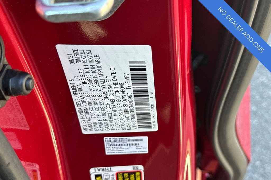 Certified 2022 Honda Odyssey Touring image 32