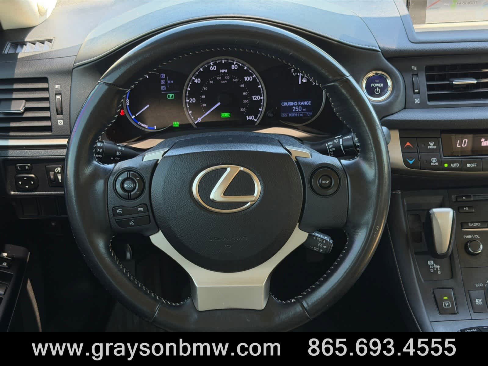 Used 2015 Lexus CT 200h w/ Navigation Package FWD image 20