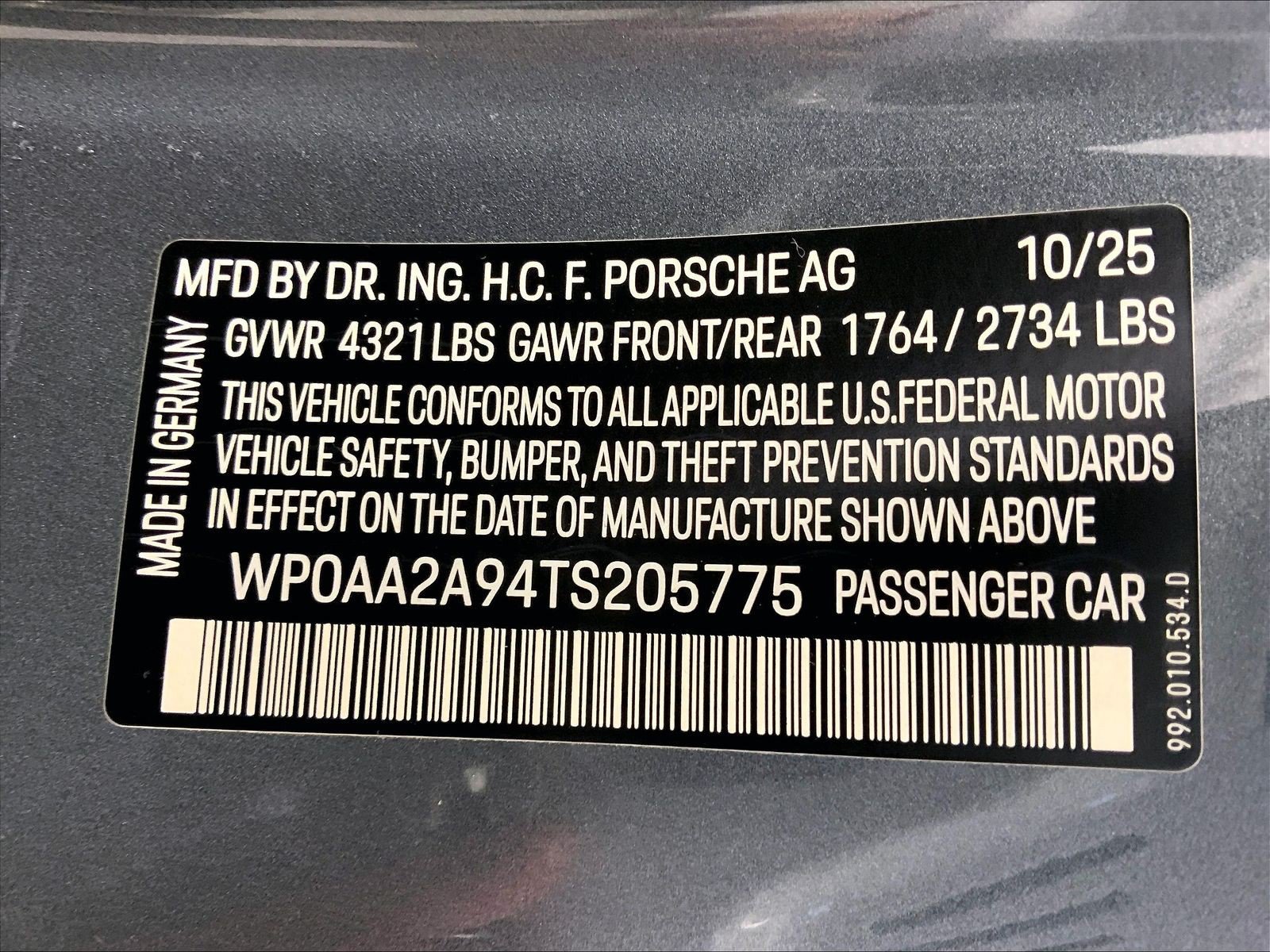 Certified 2026 Porsche 911 Carrera RWD image 33
