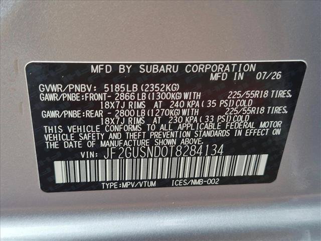 New 2026 Subaru Crosstrek 2.5i Limited AWD/4WD image 19