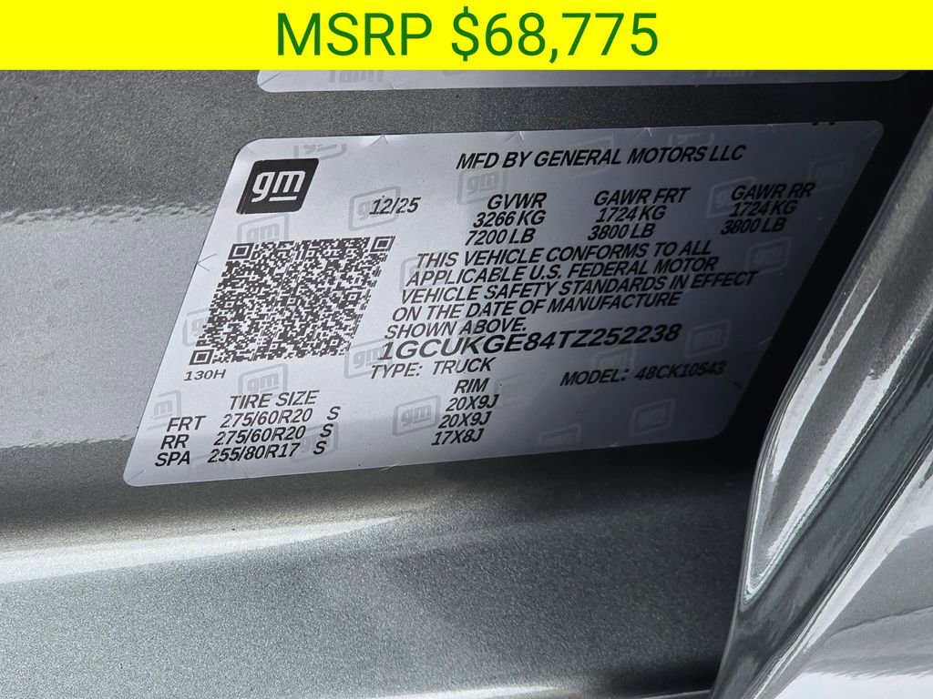 New 2026 Chevrolet Silverado 1500 LTZ w/ LTZ Premium Package image 45