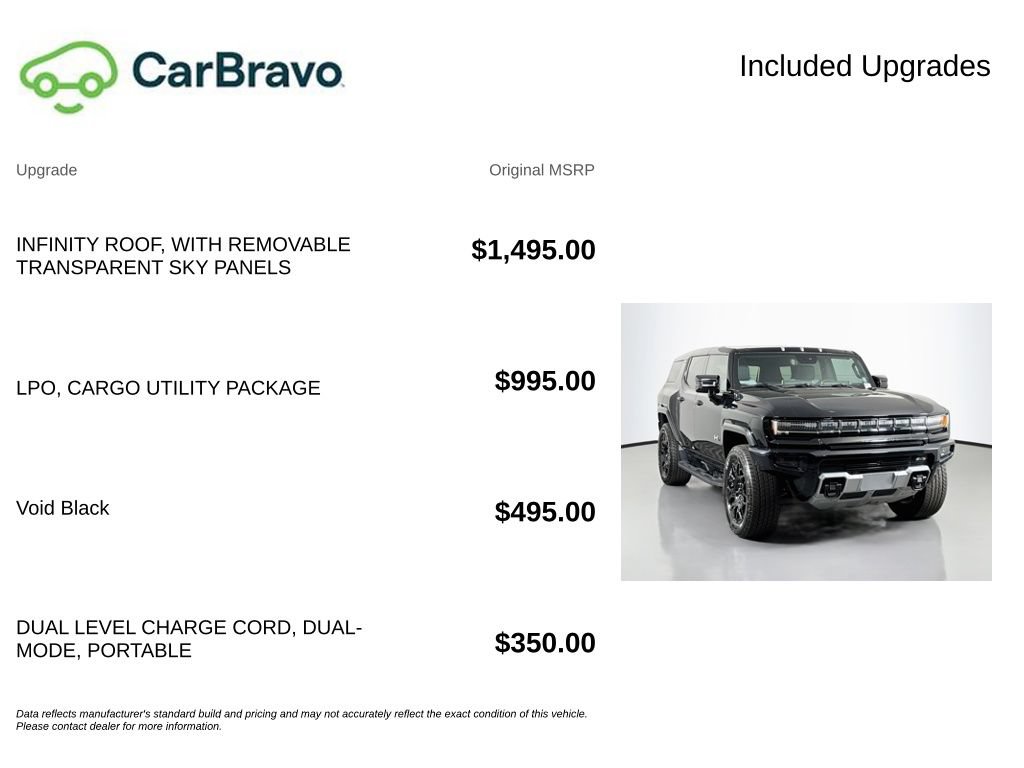Certified 2025 GMC Hummer EV 2X w/ LPO, Cargo Utility Package AWD/4WD image 15