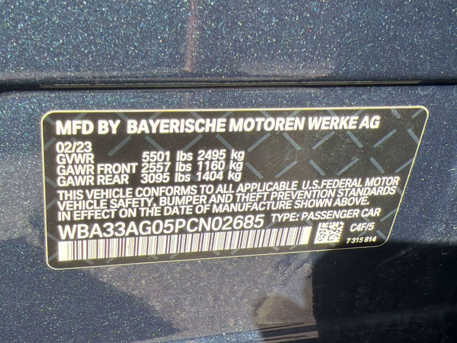 Certified 2023 BMW 530e xDrive w/ Convenience Package image 21