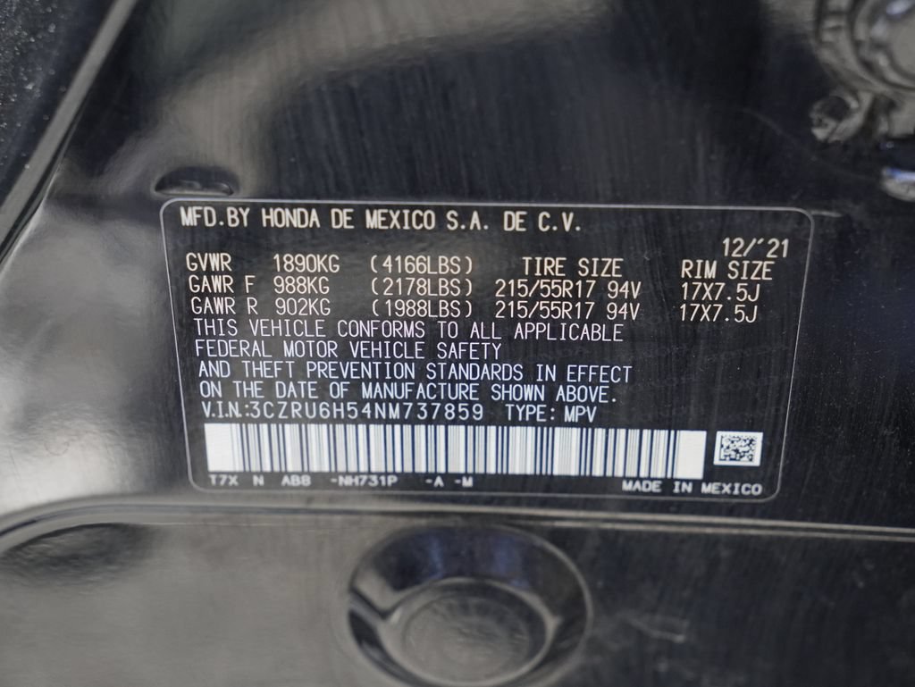 Used 2022 Honda HR-V EX image 28