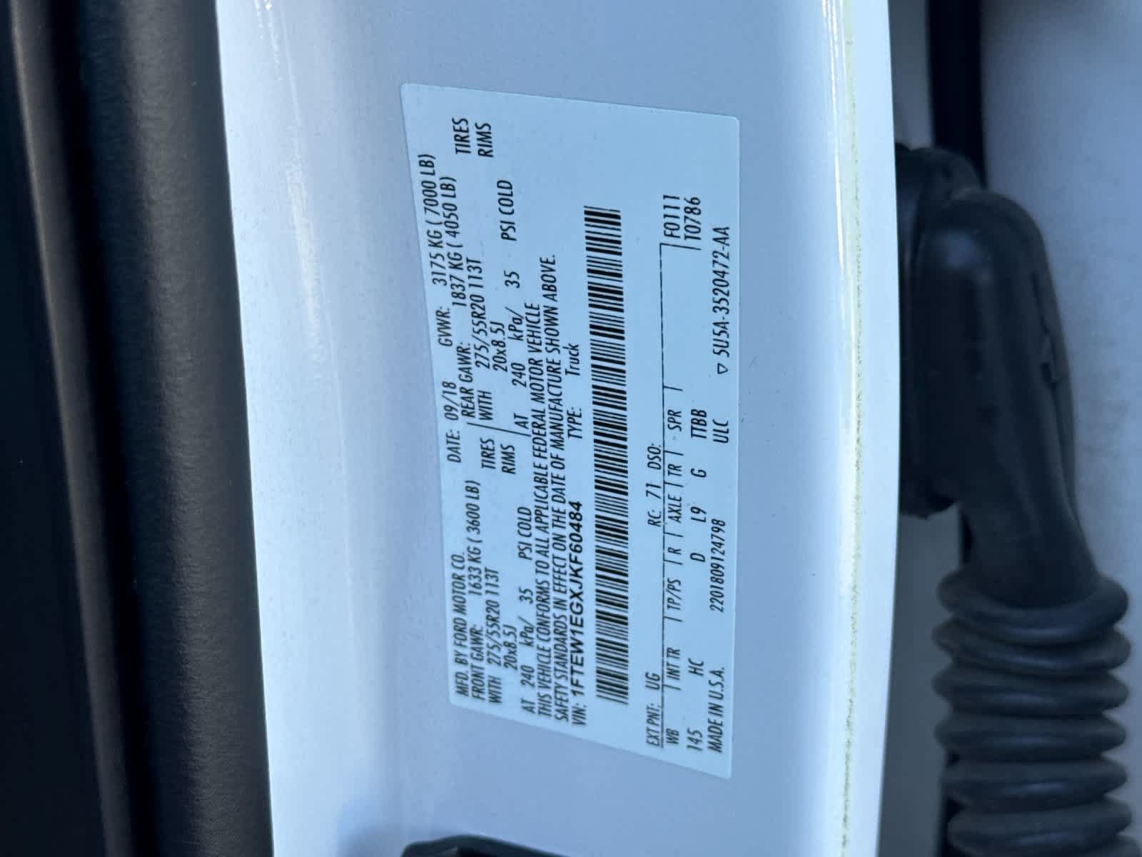 Used 2018 Ford F150 Lariat w/ Equipment Group 502A Luxury AWD/4WD image 28