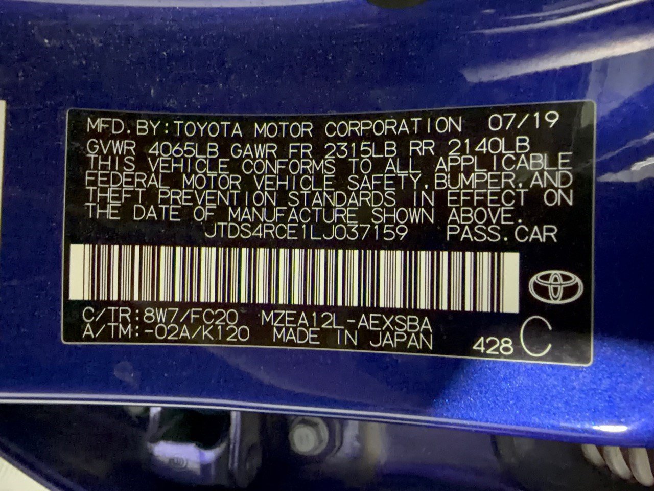 Used 2020 Toyota Corolla SE FWD image 25