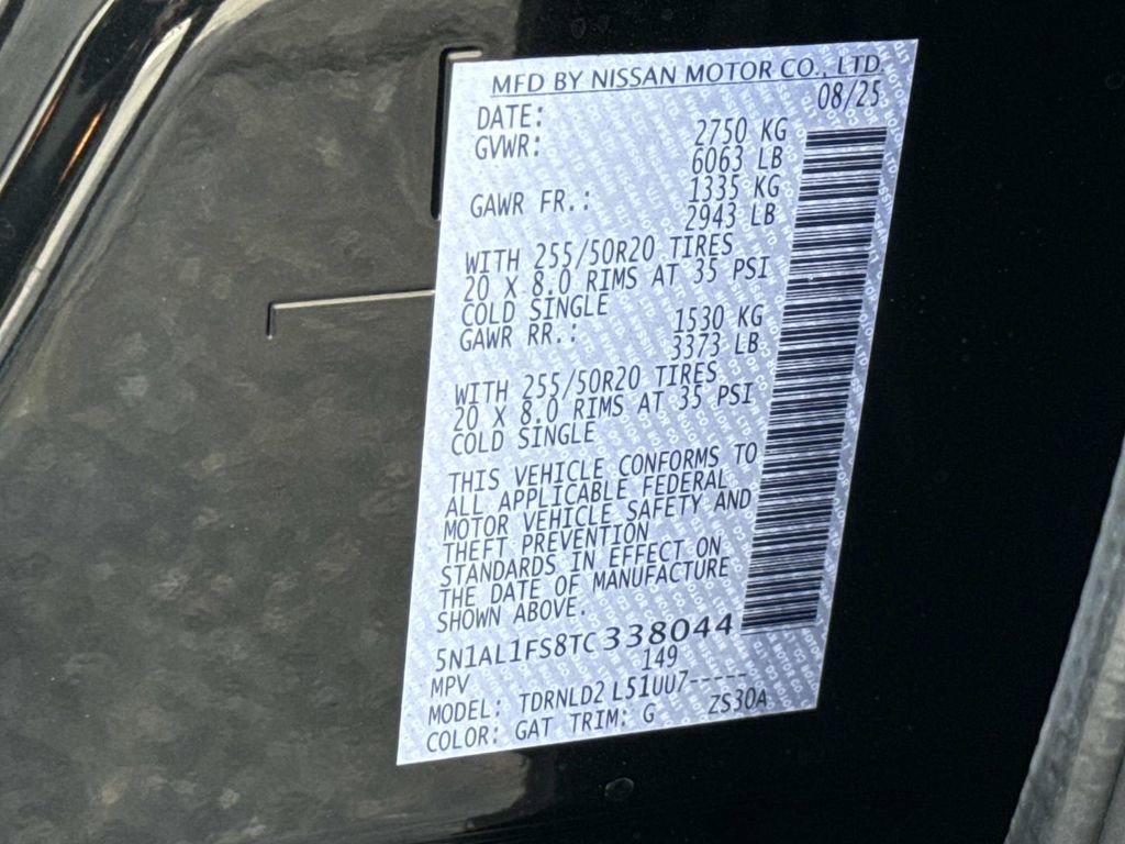 New 2026 INFINITI QX60 Luxe w/ Cargo Package image 30