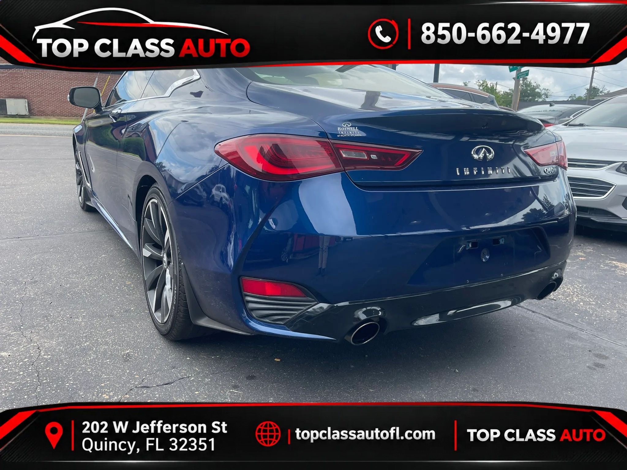 Used 2017 INFINITI Q60 3.0t w/ Premium Plus Package 3.0T RWD image 6