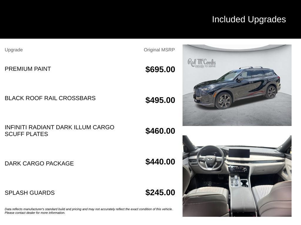 Used 2026 INFINITI QX60 Autograph w/ Dark Cargo Package AWD/4WD image 5