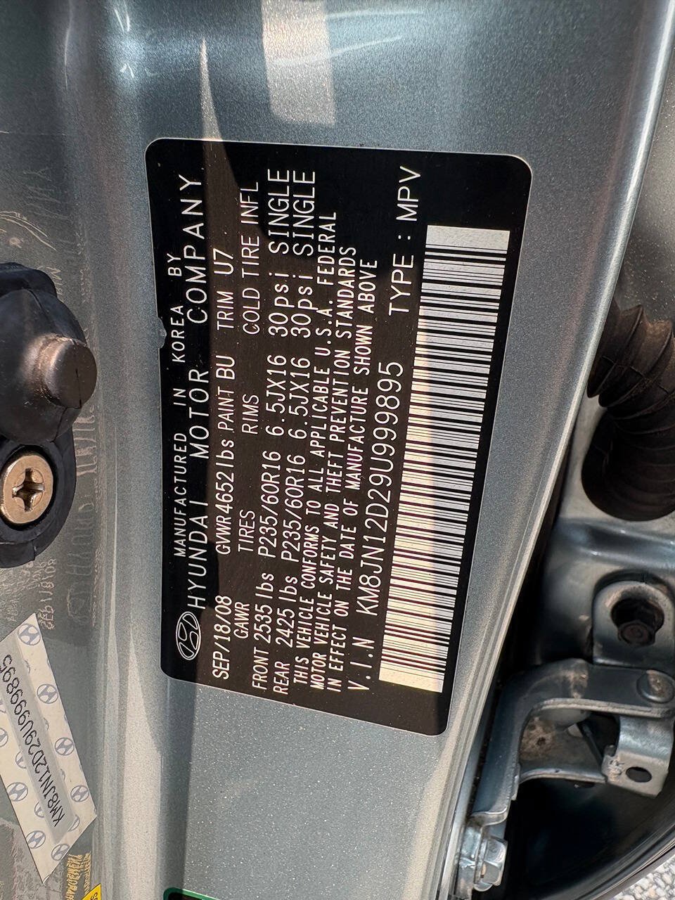 Used 2009 Hyundai Tucson SE FWD image 24
