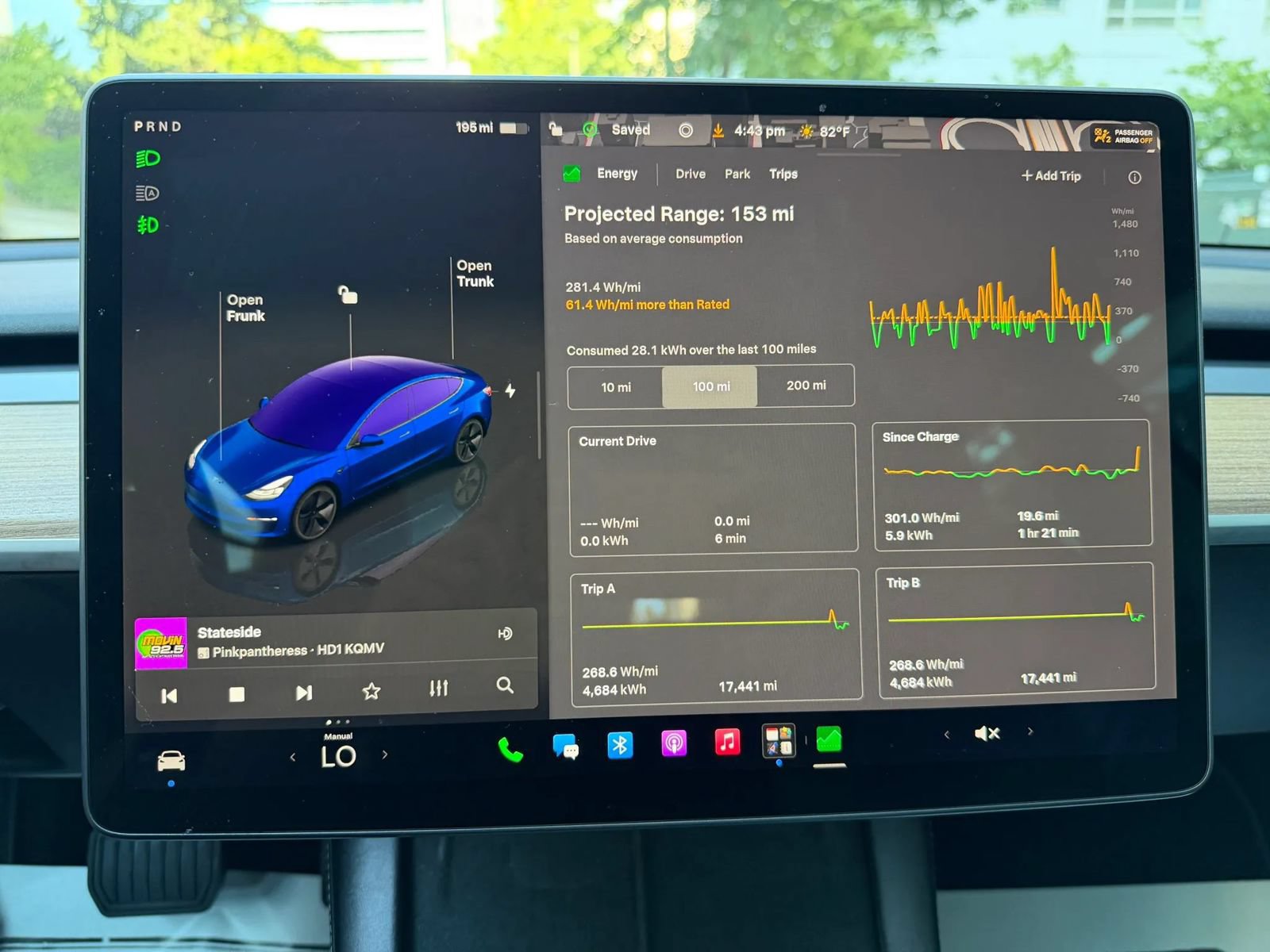 Used 2022 Tesla Model 3 Long Range AWD/4WD image 88