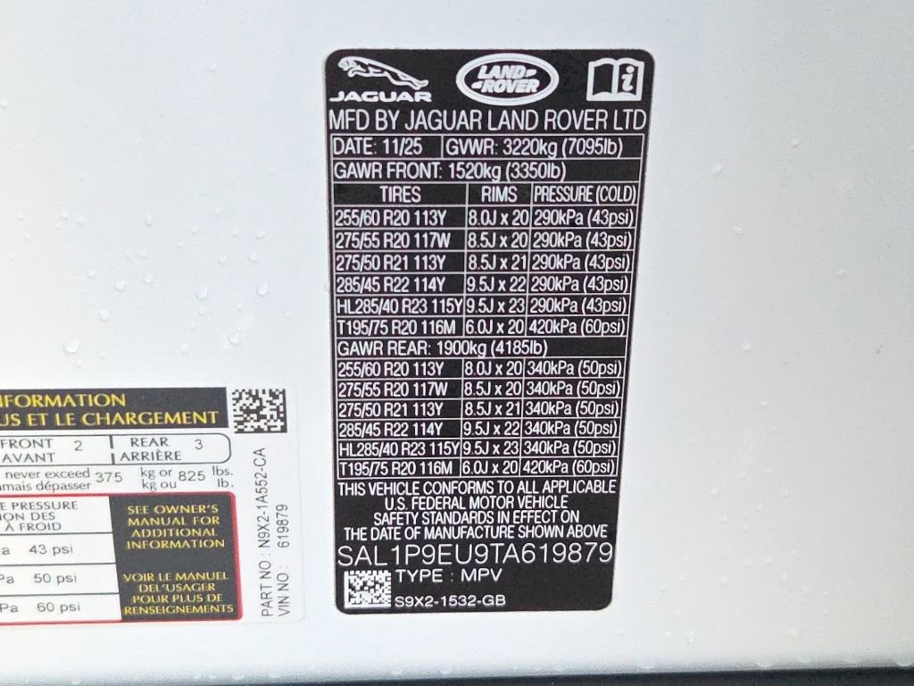 New 2026 Land Rover Range Rover Sport SE image 30