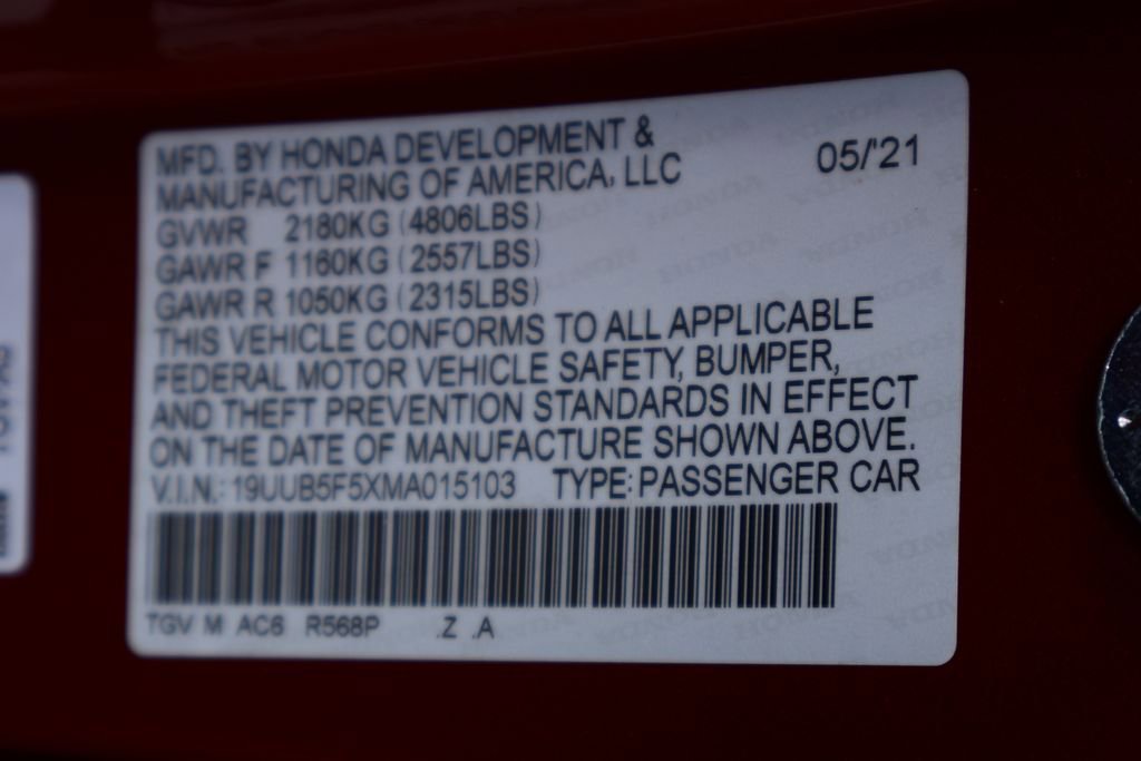 Used 2021 Acura TLX w/ A-SPEC Pkg FWD image 25