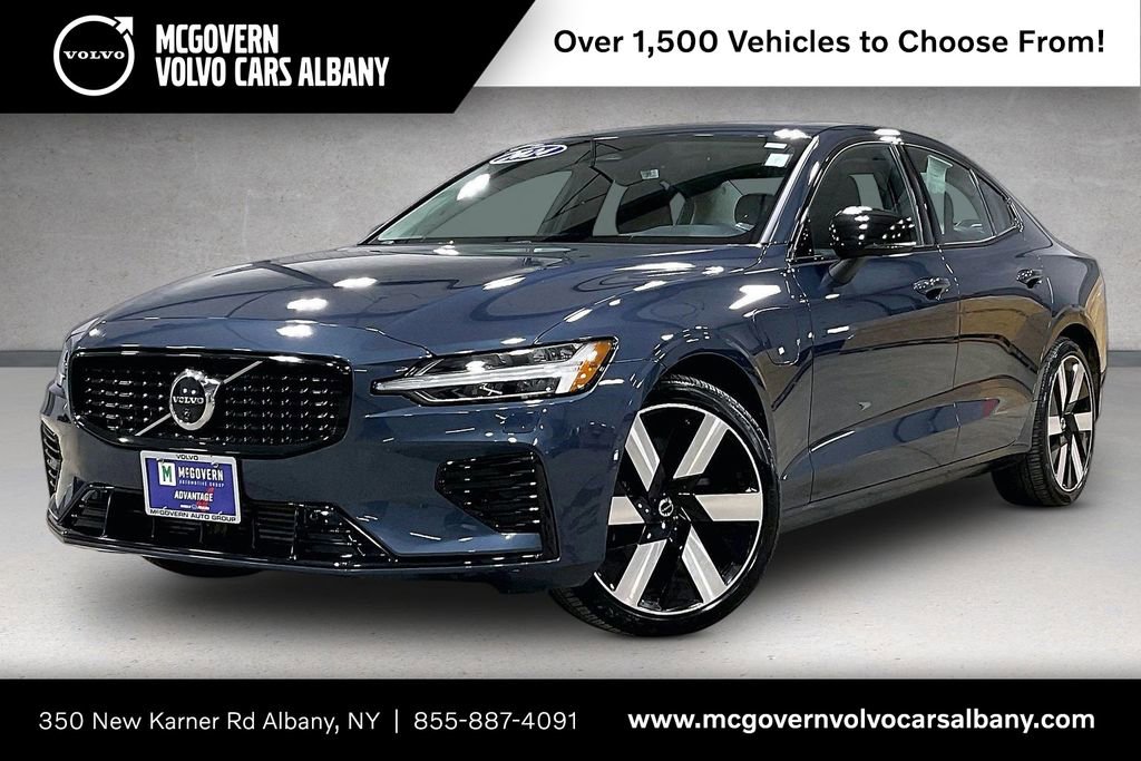 Certified 2024 Volvo S60 T8 Plus w/ Climate Package AWD/4WD image 1