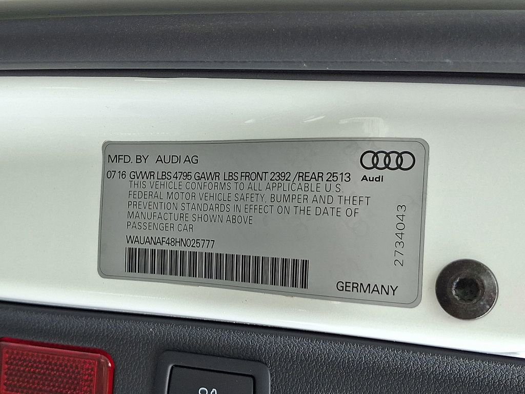 Used 2017 Audi A4 2.0T Premium AWD/4WD image 28