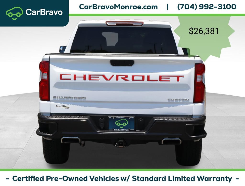 Certified 2019 Chevrolet Silverado 1500 Custom Trail Boss w/ Custom Convenience Package AWD/4WD image 5