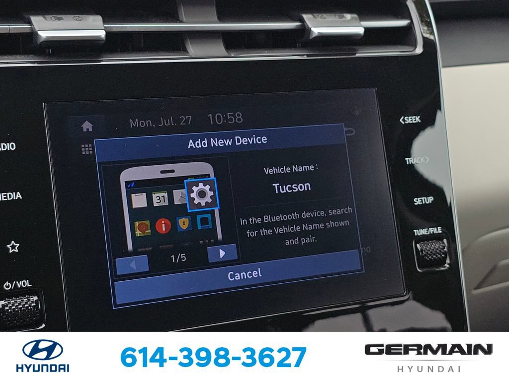 Used 2022 Hyundai Tucson Blue AWD/4WD image 29