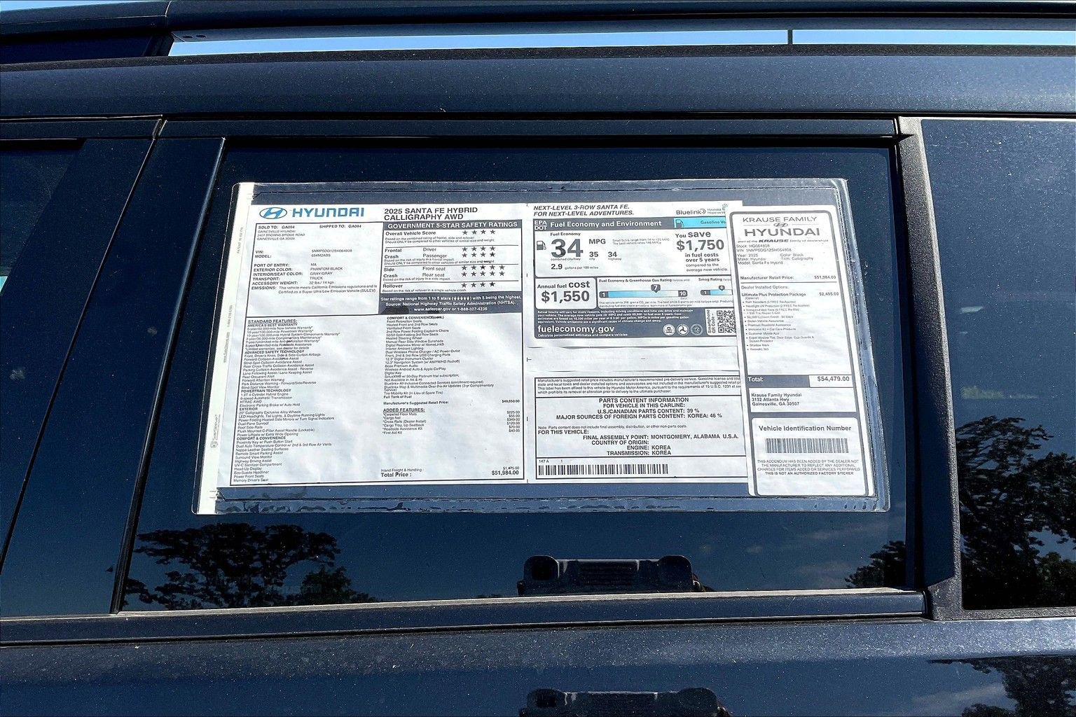 New 2025 Hyundai Santa Fe Calligraphy image 14
