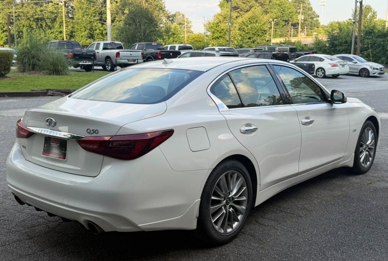 Used 2018 INFINITI Q50 Luxe w/ Essential Package (2.0T Luxe) AWD/4WD image 8