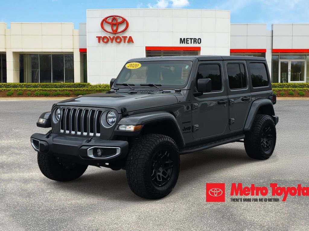 Used 2020 Jeep Wrangler Unlimited Sahara AWD/4WD video 1