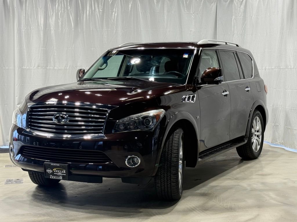 Used 2014 INFINITI QX80 4WD w/ Theater Package image 3
