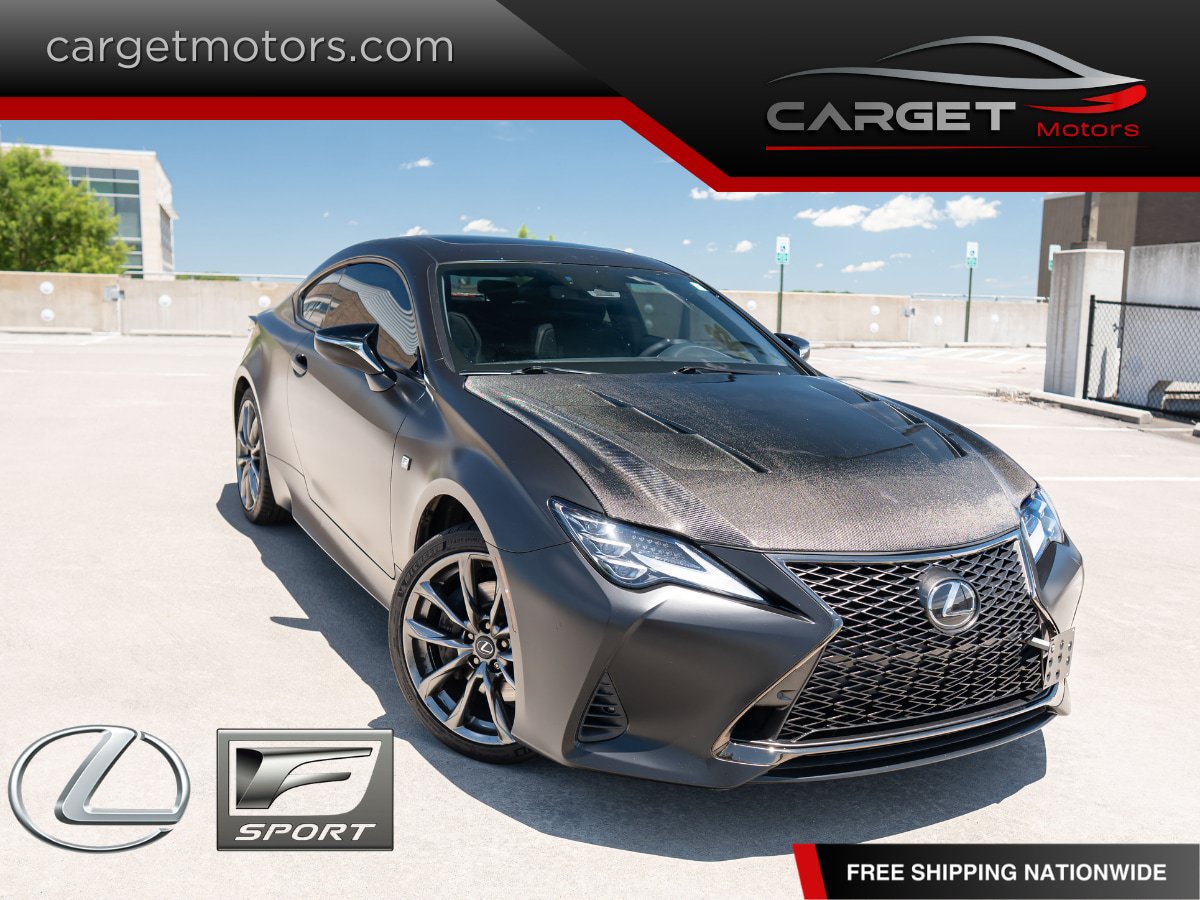 Used 2019 Lexus RC 350 F Sport w/ Accessory Package AWD/4WD image 1