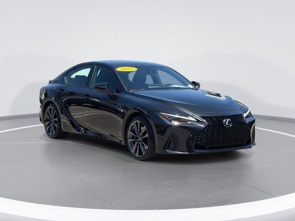 Used 2025 Lexus IS 350 F Sport w/ Accessory Package RWD image 1
