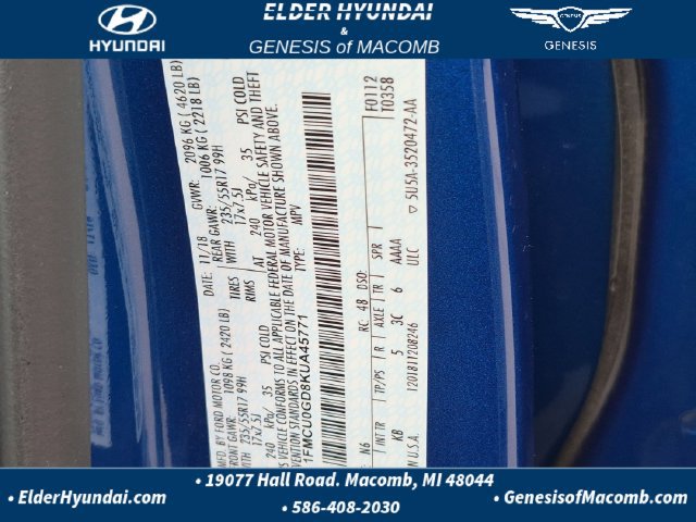 Used 2019 Ford Escape SE FWD image 22