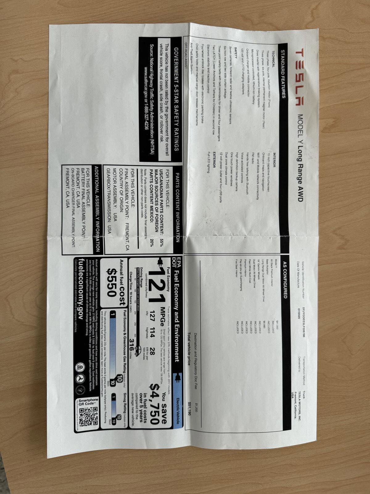 Used 2020 Tesla Model Y Long Range image 18