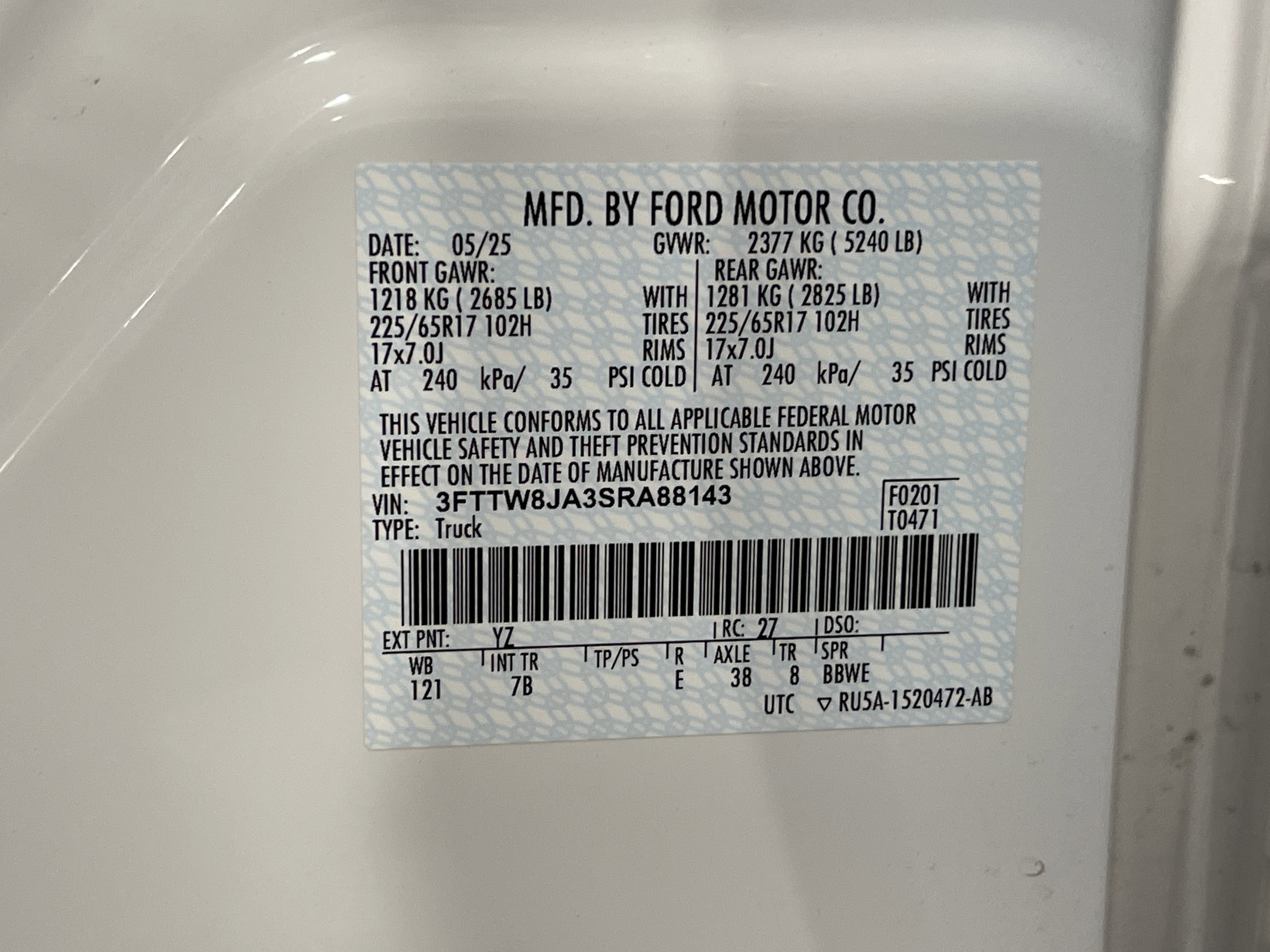 Used 2025 Ford Maverick XLT w/ Equipment Group 302A image 27