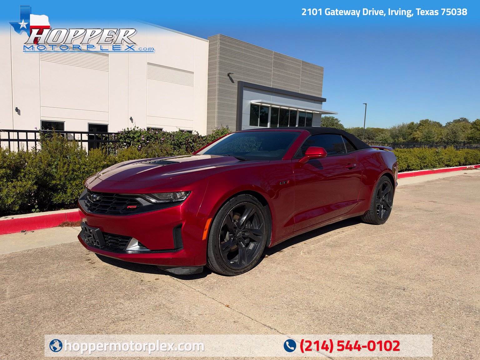 Used 2023 Chevrolet Camaro LT w/ RS Package RWD image 1