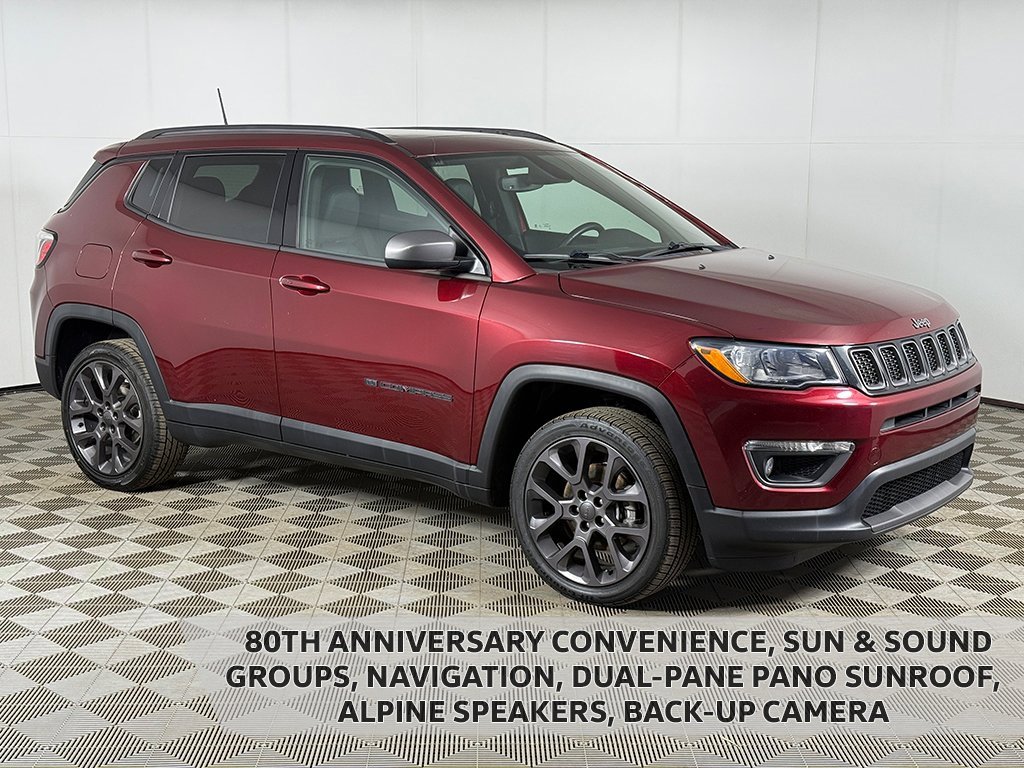 Used 2021 Jeep Compass 80th Special Edition w/ Sun and Sound Group