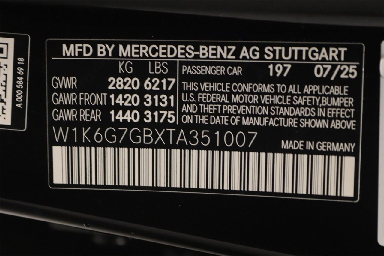 New 2026 Mercedes-Benz S 580 4MATIC Sedan image 14