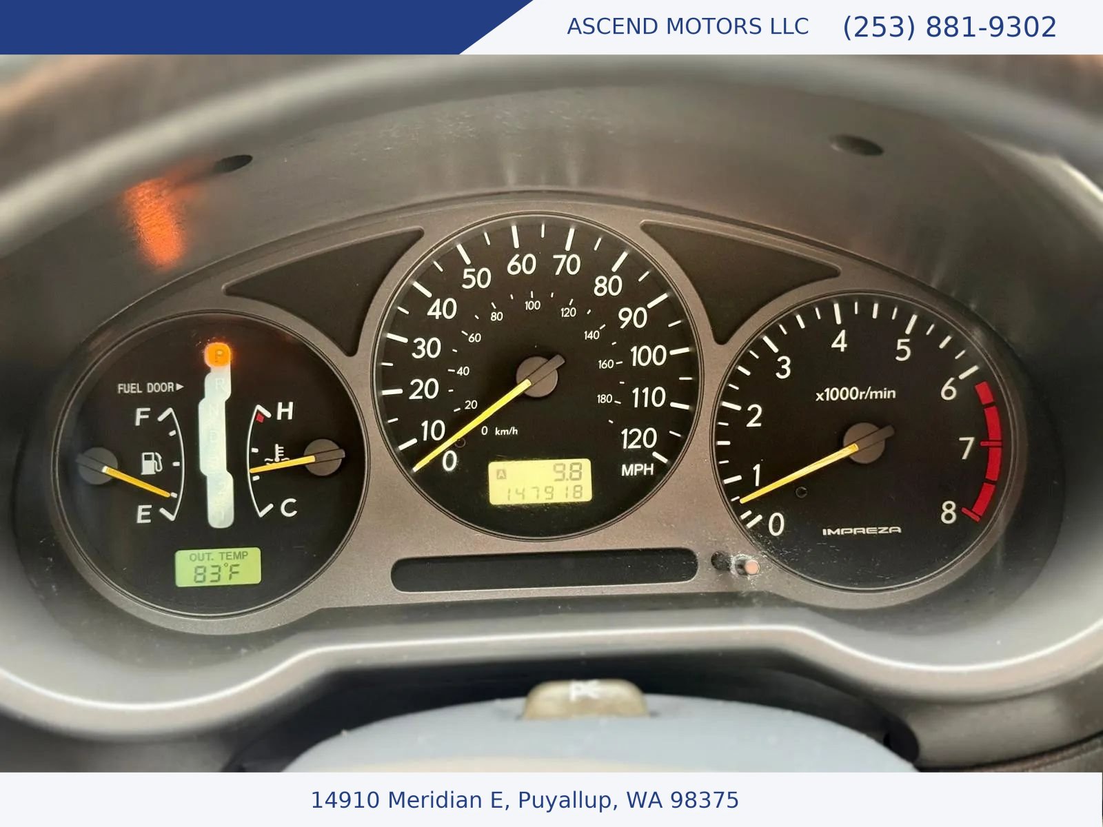 Used 2002 Subaru Impreza Outback Sport AWD/4WD image 13