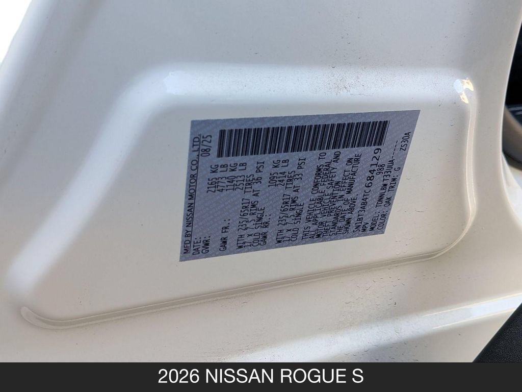 Certified 2026 Nissan Rogue S AWD/4WD image 24