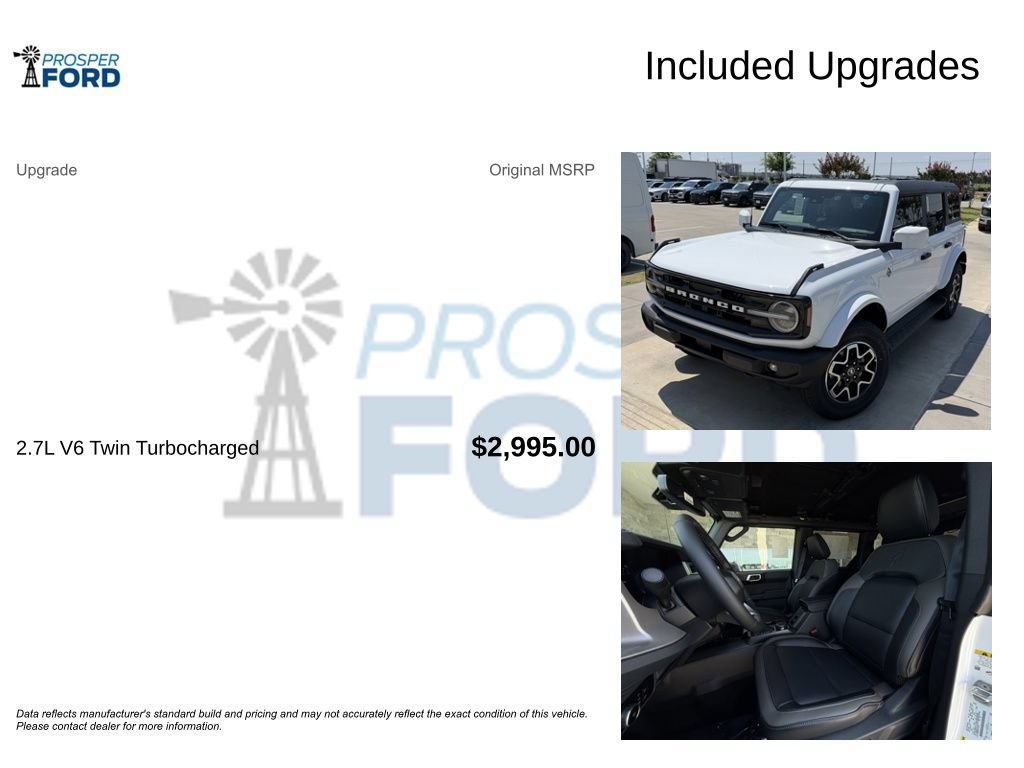 New 2026 Ford Bronco Outer Banks AWD/4WD image 39