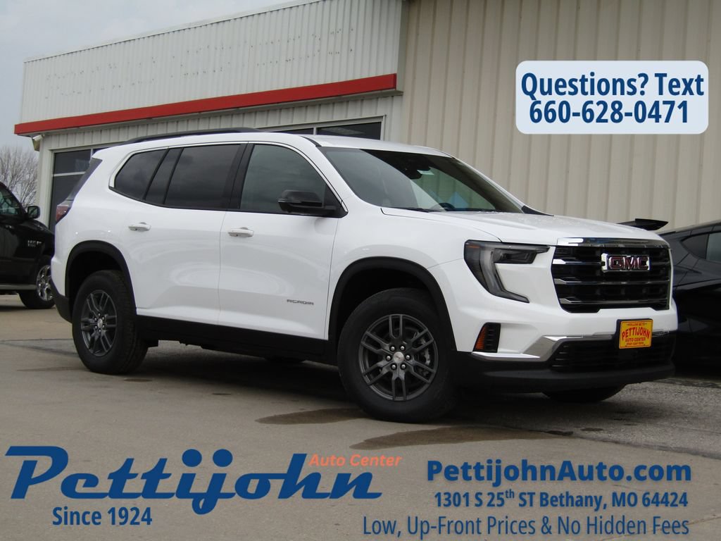 New 2026 GMC Acadia Elevation AWD/4WD image 1