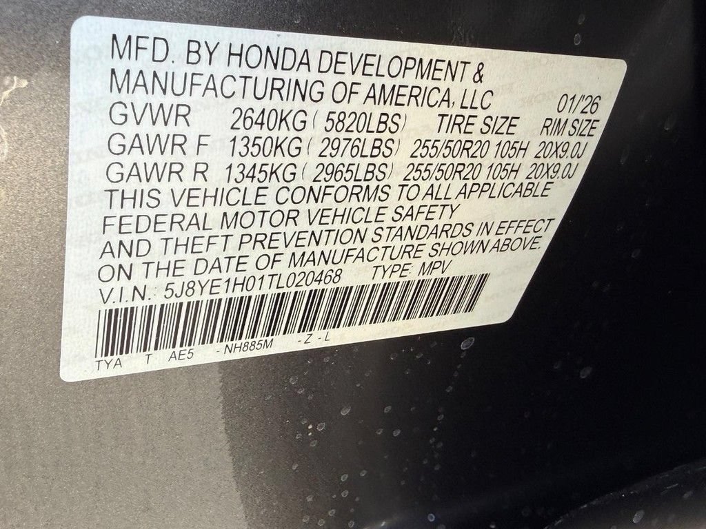Certified 2026 Acura MDX A-Spec AWD/4WD image 20