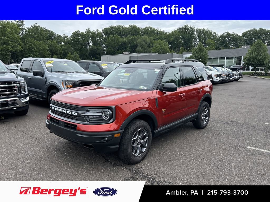 Certified 2024 Ford Bronco Sport Badlands w/ Premium Package