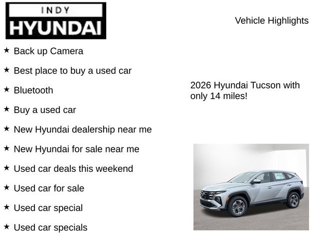 New 2026 Hyundai Tucson Blue SE AWD/4WD image 7