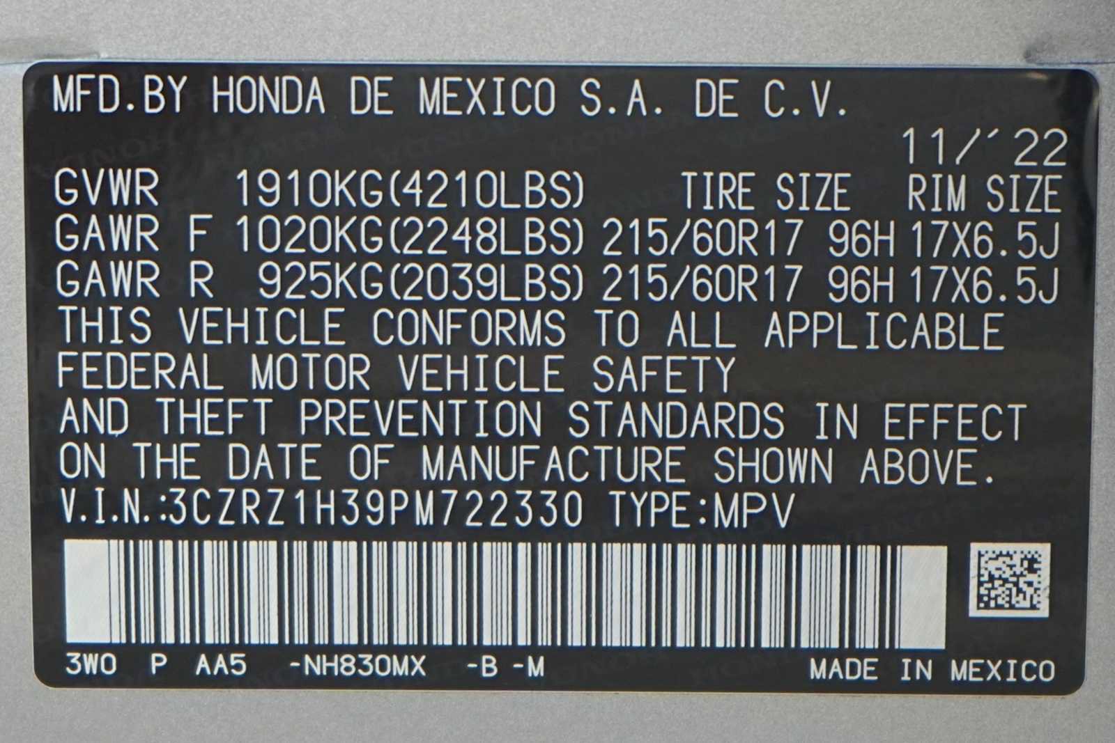 Used 2023 Honda HR-V LX image 30