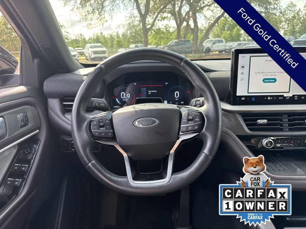 Certified 2025 Ford Explorer Platinum w/ LUX Leather Package AWD/4WD image 16