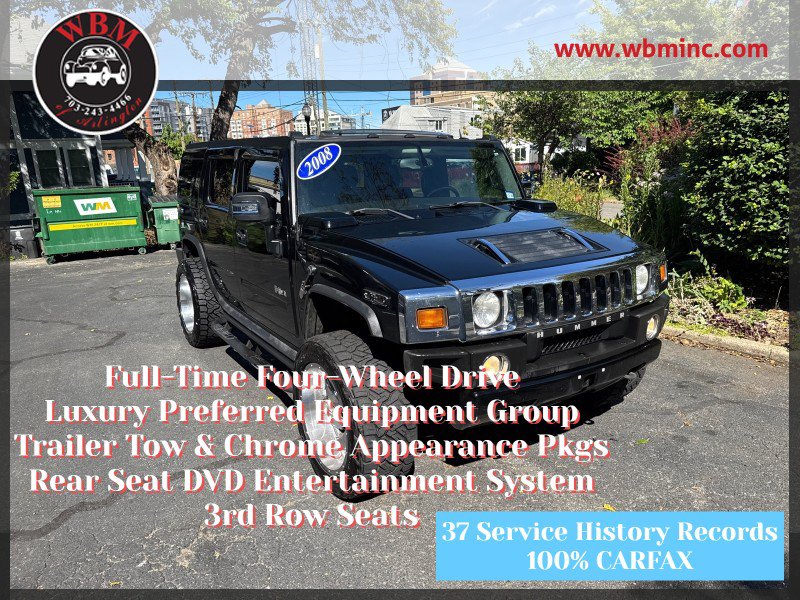 Used 2008 HUMMER H2
