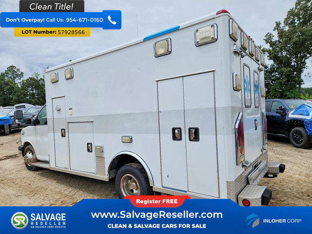 Used 2008 Chevrolet Express 3500 w/ Ambulance Package RWD image 3