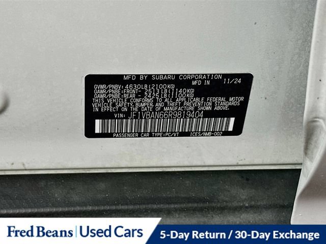 Used 2024 Subaru WRX Limited AWD/4WD image 39