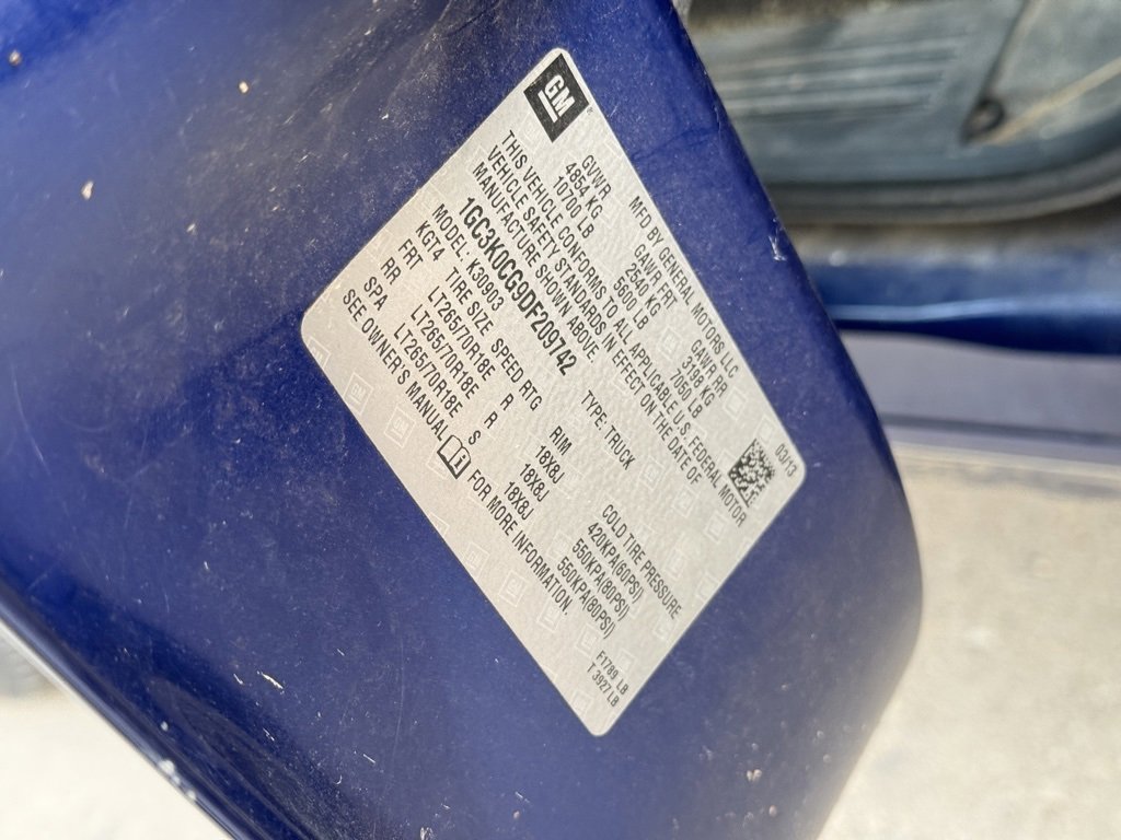 Used 2013 Chevrolet Silverado 3500 LT w/ Interior Plus Package image 12