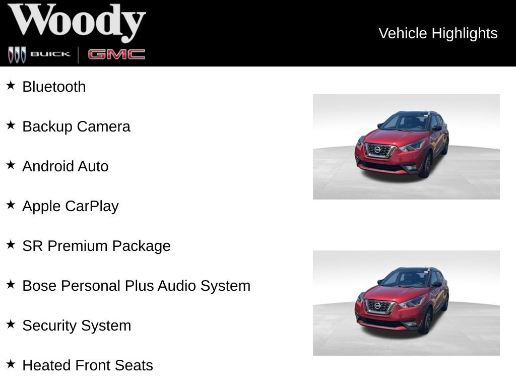Used 2019 Nissan Kicks SR w/ SR Premium Package FWD image 3
