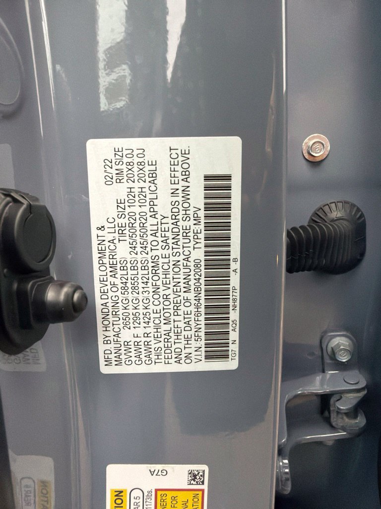 Used 2022 Honda Pilot Touring image 11