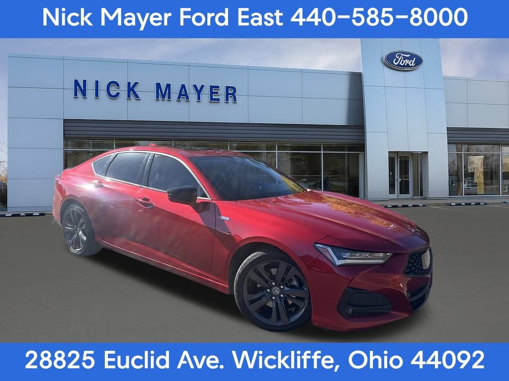 Used 2021 Acura TLX w/ A-SPEC Pkg image 1