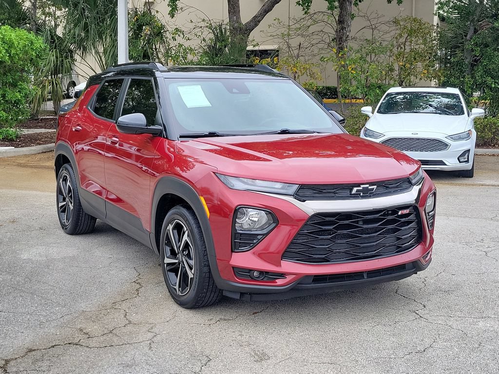 Used 2021 Chevrolet TrailBlazer RS w/ Technology Package FWD image 7